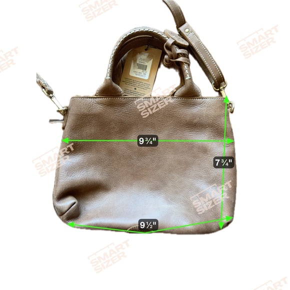 Roots Tan Leather Crossbody Bag - Picture 10 of 11